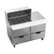 Beverage Air SPED48HC-12M-4 48" Mega Top Sandwich/Salad Prep Table w/ 4 Drawers, 12 Pans 1 image