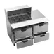 Beverage Air SPED48HC-12M-4 48" Mega Top Sandwich/Salad Prep Table w/ 4 Drawers, 12 Pans 3 image