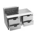 Beverage Air SPED60HC-12M-4 60" Mega Top Sandwich/Salad Prep Table w/ 4 Drawers, 12 Pans 3 image
