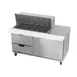 Beverage Air SPED60HC-18M-2 60" Mega Top Sandwich/Salad Prep Table w/ 4 Drawers & 1 Door, 18 Pans 1 image