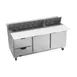 Beverage Air SPED72HC-18C-2 72" Sandwich/Salad Prep Table w/ 2 Drawers & 2 Doors, 18 Pans 1 image