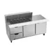 Beverage Air SPED72HC-18M-2 72" Mega Top Sandwich/Salad Prep Table w/ 2 Drawers & 2 Doors, 18 pans 1 image