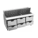Beverage Air SPED72HC-30M-6 72" Mega Top Sandwich/Salad Prep Table w/ 6 Drawers, 30 Pans 3 image