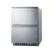 Summit SPFF51OS2D Outdoor Two Drawers Freezer, Stainless Steel, 3.54 cu. ft. 2 image