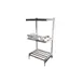 SPG 4H0351 NSF 4-Shelf Aluminum Kelmax Cantilever Shelving Unit - 48" x 24" x 72" 1 image