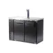 Spartan Refrig SBD-2 48" Draft Beer Cooler w/ 2 Kegs, 11.8 cu. ft., 1 Single-Tap Tower 1 image