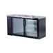 Spartan Refrig SGBBB-60 60" 2 Section Back Bar Cooler with Glass Door 1 image