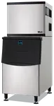Spartan Refrig SMIM-700 Air Cooled Half Cube 700 lb Ice Machine with Bin, 386 lb Storage 1 image