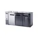 Spartan Refrig SSBB-72 72" 3 Section Back Bar Cooler with Solid Door 1 image