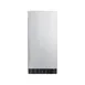 Summit SPR316OS 15" Built-in Stainless Steel Door Outdoor Refrigerator in Black, 3 cu.ft 1 image