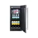 Summit SPR316OS 15" Built-in Stainless Steel Door Outdoor Refrigerator in Black, 3 cu.ft 4 image