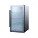 Summit SPR489OSCSS 19" Glass Door Outdoor Refrigerator in Stainless Steel, White Interior, 3.13 cu.ft 2 image