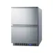 Summit SPR627OS2D 24" Built-in Outdoor Stainless Steel 2 Drawers Refrigerator, 3.4 cu. ft. 2 image