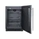 Summit SPR627OS 24" Built-in Stainless Steel Door Outdoor Refrigerator in Black, 4.6 cu. ft. 2 image