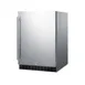 Summit SPR627OSCSS 24" Built-in or Freestanding Outdoor Refrigerator in Stainless Steel, 4.6 cu. ft. 1 image