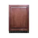 Summit SPR627OSIF 24" Built-in or Freestanding Outdoor Refrigerator in Black, Panel Ready Door, 4.6 cu. ft. 1 image