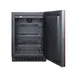 Summit SPR627OSIF 24" Built-in or Freestanding Outdoor Refrigerator in Black, Panel Ready Door, 4.6 cu. ft. 3 image