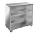 FWE SPSC-4 Weather All Series-45" Portable Back Bar-Stainless Steel Exterior 1 image