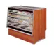 MarcRefrig SQBCD-77 77" Non-Refrigerated Bakery Display Case w/ Curved Glass, Full Service 1 image
