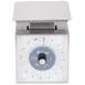 Edlund SR-1 1-9 lb Stainless Portion Scale, 16 oz/1/8 oz Graduation, Rotating Vertical Dial, 6-7" Platform 1 image