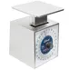 Edlund SR-25 10-29 lb Stainless Scale, 25 lb, 4 oz Graduation, Rotating Dial, 6-7" Platform, Dishwasher Safe 3 image