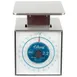 Edlund SR-2 OP Portion Scale – 1-9 lb, 32 oz/¼ oz, Rotating Dial, Stainless Steel, Top Loading, 8-9 in Platform 1 image