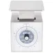 Edlund SR-5000C - 10-29 lb Stainless Steel Portion Scale, Rotating Dial, Vertical Display, 6-7" Platform 1 image