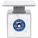 Edlund SR-5 OP - 9 lb Portion Scale, Stainless Steel, Rotating Dial, 8-9" Platform, Top Loading, Dishwasher Safe 1 image