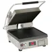 Star PST14ITGT Single Cast Iron Sandwich Grill w/ Timer, Grooved & Smooth Plates, Manual Controls 1 image