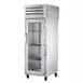 True STA1HPT-1G-1S "Full Height" 1-Section 2-Door Heated Holding Cabinet, Glass & Stainless Steel Doors, 208-230V 1 image