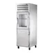 True STA1R-1HG/1HS-HC 27" 1-Section Reach-In Refrigerator w/ Glass & Solid Half Door, Top Mounted, Aluminum Interior-Stainless Floor 1 image