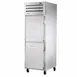 True STA1R-2HS-HC 27" 1-Section Reach-In Refrigerator w/ 2 Solid Half Doors, Top Mounted, Aluminum Interior-Stainless Floor 1 image