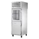 True STA1RPT-1HG/1HS-1S-HC 1-Section Pass-Thru Refrigerator w/ Front Glass/Solid Half & Rear Solid Door, Aluminum Interior-Stainless Floor 1 image