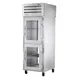 True STA1RPT-2HG-1G-HC 28" 1-Section Pass-Thru Refrigerator w/ Front 2 Glass Half & Rear Glass Full Door, Aluminum Interior-Stainless Floor 1 image