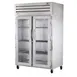 True STA2H-2G 2-Section "Heated Holding Cabinet", 2-Door Clear Glass, Stainless Steel Front, 3.0kW 208-230V 1 image