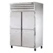 True STA2H-4HS 2-Section Reach-In Heated Holding Cabinet, 4 Half Doors, Stainless Steel Front, Aluminum Interior 1 image