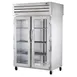 True STA2HPT-2G-2S "Full Height" 2-Section 2-Door Heated Holding Cabinet, Glass & Solid Doors, 3kW, 208-230V 1 image