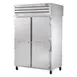 True STA2HPT-2S-2S 2-Section " Pass-Thru Heated Holding Cabinet, 2-Door Solid Stainless Steel, 6 Shelves, 3kW 208-230V 1 image