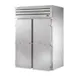 True STA2RRI-2S-HC 68" 2-Section Roll-In Refrigerator w/ 2 Solid Door, Stainless Steel Exterior-Aluminum Interior 1 image