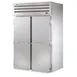 True STA2RRI89-2S-HC 68" 2-Section Roll-In Refrigerator w/ 2 Solid Door, Stainless Steel Exterior-Aluminum Interior, 89"H 1 image