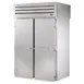 True STA2RRT89-2S-2S-HC 68" 2-Section Roll-Thru Refrigerator w/ Front 2 Solid & Rear 2 Solid Door, Aluminum Interior-Stainless Floor, 89"H 1 image