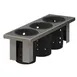 Steril-Sil E1-BS3OE-RP 1/2-Size Drop-In Silverware Basket, 3 Compartment, Stainless Steel 1 image
