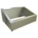 Steril-Sil E1-CBD-1H Countertop Dispenser, 17" x 11-1/2" x 7-1/2", Silver Stainless Steel, NSF, USA 1 image