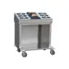 Steril-Sil E1-CRT36-3V Dispensing Cart w/ (3) E1 Inserts, (150) Trays, (4) 5" Glass Racks Capacity 3 image