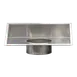 Steril-Sil E1-RCL-2V Trash/Recycling Insert, Double-Size, 8-1/2" Dia. Chute 1 image