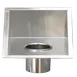 Steril-Sil E1-RCS-1V Trash/Recycling Insert, Single-Size, 4" Dia. Chute, 2-Piece 1 image