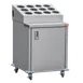 Steril-Sil ENC24-12SS Stainless Steel Silverware Cart w/ 12 Stainless Steel Silverware Cylinders 1 image