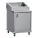 Steril-Sil ENC24-1HP Enclosed Base Stainless Steel Food Pan Mobile Counter w/ 1 Full Size Pan Capacity 1 image