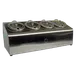 Steril-Sil LTC-4SW Condiment Dispenser, 4-Hole, Non-Insulated, Stainless Steel, Silver, 4 Containers 1 image