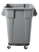 Steril-Sil MTC-CAN-40D Trash Can with Dolly, 40-Gallon 1 image